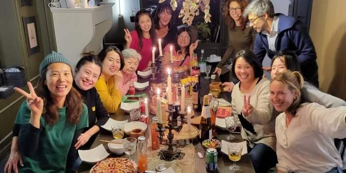 Korean Group - 해물파전 안주 Seafood Pajun Party!