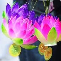 <span lang='fr'>Groupe coréen- Atelier de Lanterne de la fleur de lotus</span>