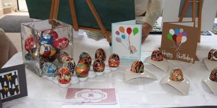 Peinture sur œufs